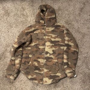 Very soft and warm zip up sweatshirt